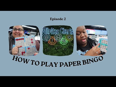 Episode 2: Paper BINGO Basics With The BABES (How to Play BINGO Series)