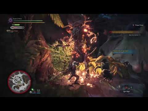 Mhw witcher cross over pukei pukei side quest complete