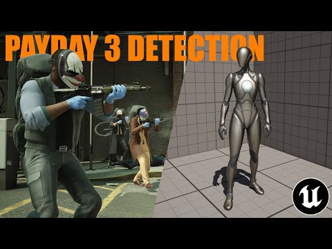 Payday 3 Detection Meter And Chase System - Unreal Engine 5 Tutorial (Part 1/2)