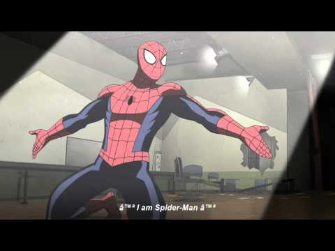 I Am Spider-Man - Drake Bell (HD available) [The Ultimate Spider-Man scene]