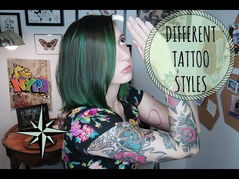 Tattoo Talk Tuesday! Tattoo Styles! Video