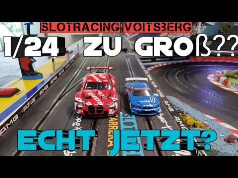 Carrera Digital 124 too big for the track???