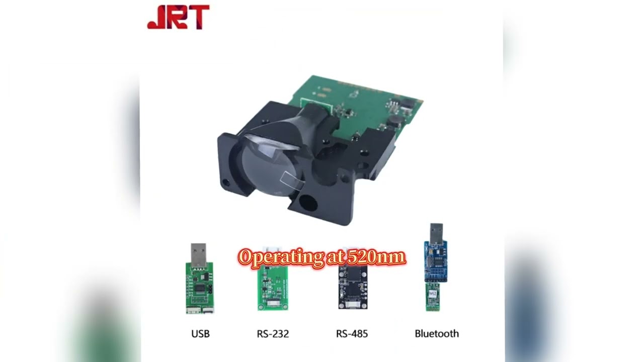 B93D Green Laser Ranging Module 100m Serial #520nm#jcjmlaser #laserdistancesensor #greenlasersensor