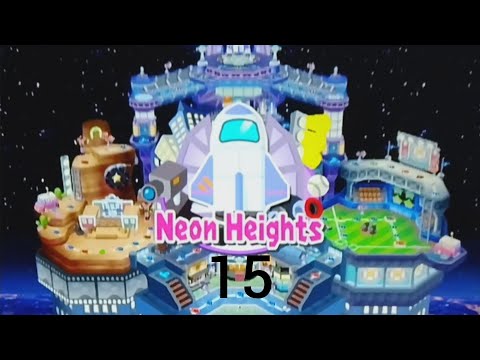Mario Party 7 Neon Heights 8 Players 15 Rounds (Brutal Mode)