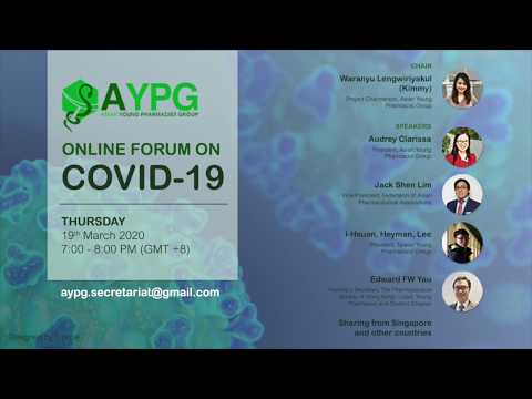 AYPG online forum on COVID-19 (2020/03/19 )