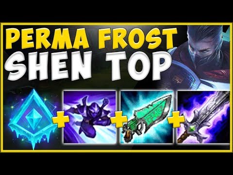 WTF RIOT!? THIS PERMAFROST SHEN BUILD IS ACTUALLY 211% STUPID! League of Legends