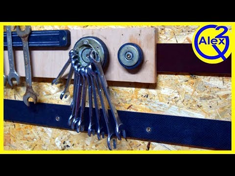 Quick tips: easy ring spanner/wrench organization