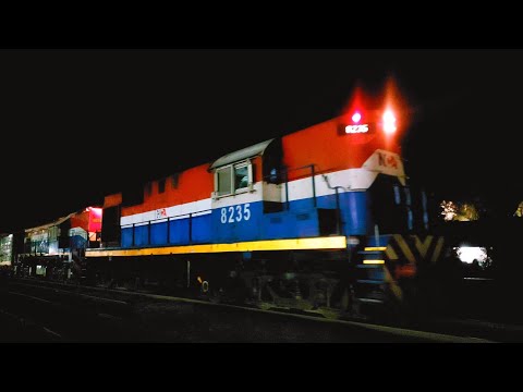 [4K] Tren de tolvas graneras de NCA con destino a Las Acequias pasando por Marcos Juárez!!!!!!