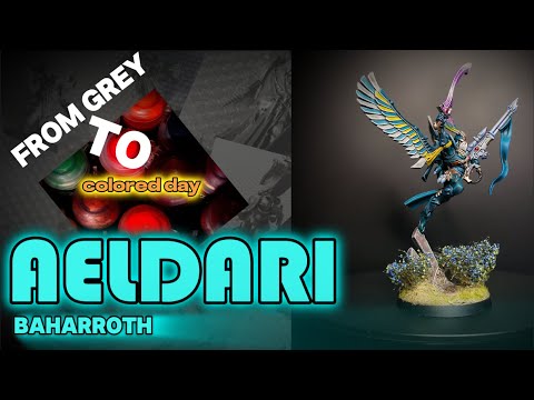 Painting Tutorial: Aeldari Phoenix Lord Baharroth | Warhammer 40k Hobby & Art Passion