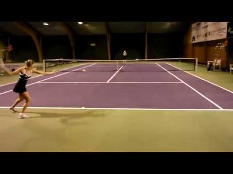 College Tennis Recruiting Video 2015 Fanny Blomberg-Sweden.