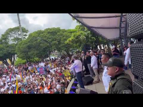 Roldanillo Valle Estuvo Hoy  Presente con Abelardo de la Espriella y Están Firmes por la Patria 🐅🇨🇴🐅