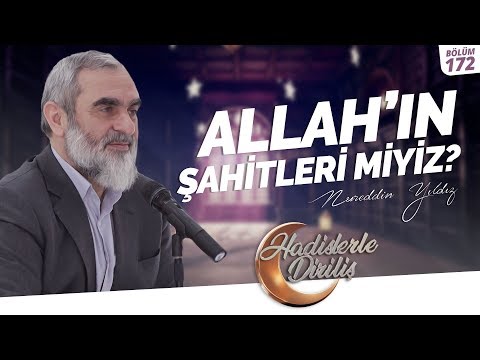 ALLAH'IN ŞAHİTLERİ MİYİZ? [ Hadislerle Diriliş - Nureddin YILDIZ ] 172.Ders