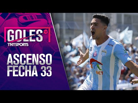 Todos los GOLES | Campeonato Ascenso Betsson 2022 - FECHA 33 ⚽