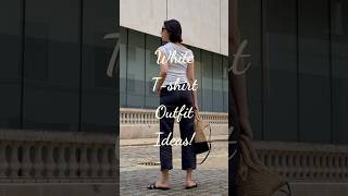 How to style a white T-shirt💕💕 #ロンドン