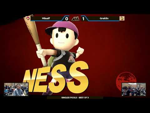 Flatiron 3 Singles Pools - Greklin (Bowser Jr. ) vs Miiself (Ness)