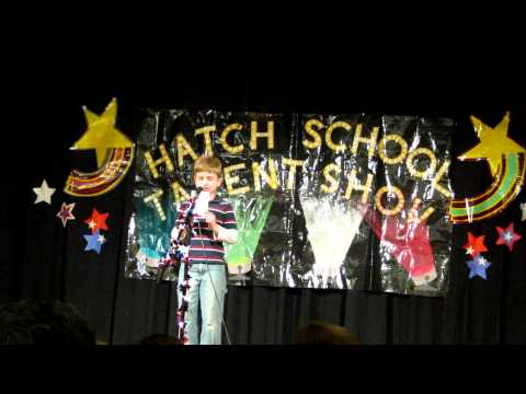 Josh Riley To Dream the Impossible Dream Hatch School Talent Show