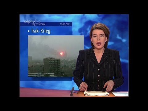 ARD Tagesschau 20.03.2003