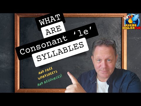 What Are Consonant-le Syllables? A Phonics Guide with Free Resources!