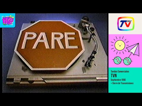 TVN Commercial Breaks (September 1990) + Sign-off