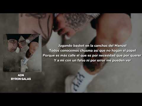 Byron Salas - ADN  (Letra/Lyrics)
