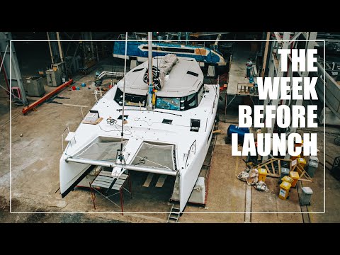 The End of the Catamaran Build is Here.