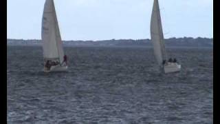 preview picture of video 'PY start Carrickfergus Sailing Club'