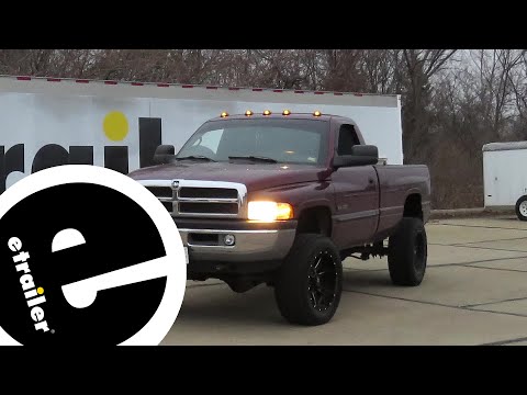 2001 Dodge Ram Pickup Pacer Performance Hi-Five LED Truck Cab Light Kit: Complete Installation
