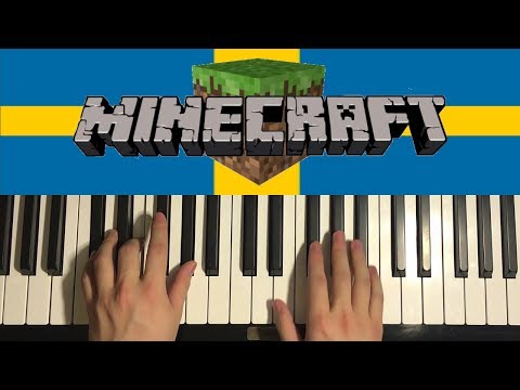 How To Play - Minecraft - Sweden (Piano Tutorial Lesson)