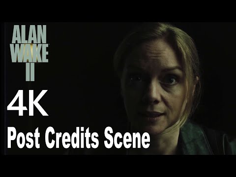 Alan Wake 2 Post Credits Scene 4K