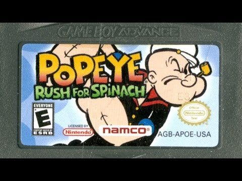 popeye - rush for spinach gba rom cool