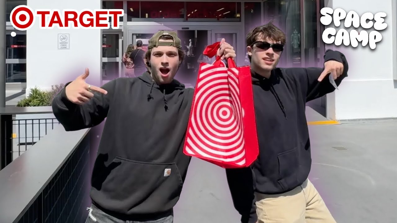 Target shopping spree! Finding Space Camp Wellness! 