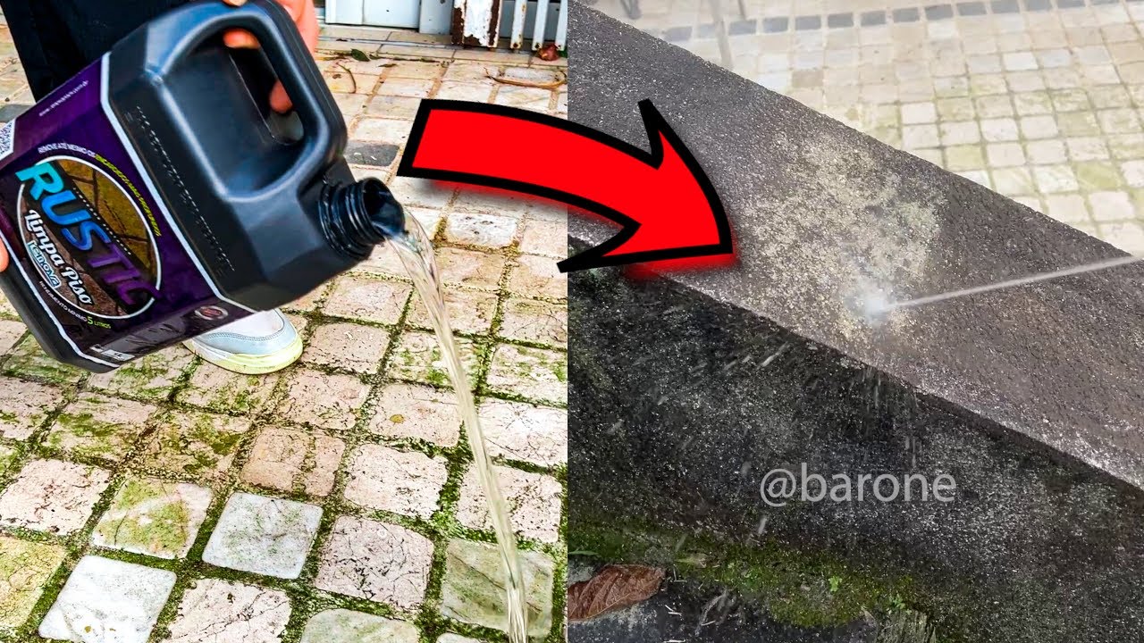 Esse ácido limpa piso ARRANCA toda sujeira em 1 MINUTO!😱