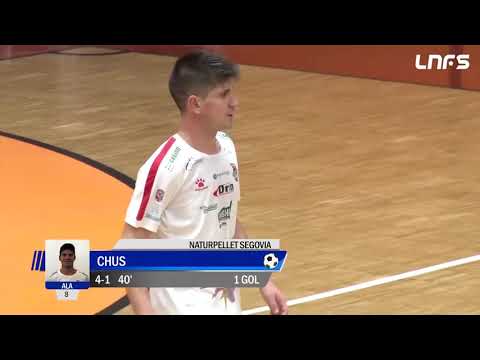 Gol Chus (4-1) Aspil Vidal Ribera Navarra - Naturpellet Segovia. J17, 1Div. LNFS