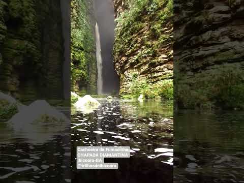 Cachoeira da Fumacinha, Parque Nacional da Chapada Diamantina , Ibicoara-BA @trilhasdeibicoara