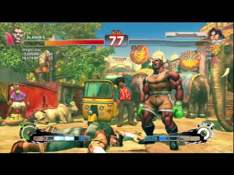 onigiri-kai [Balrog] Vs jyo-ji88 [T.Hawk] SSF4 AE Online Ranked Matches - PSN