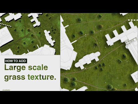 Create your own aerial grass texture Very Easily