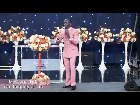 THE INIQUITY OF SIN PART 1 BY DR. PAUL ENECHE.