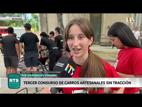 ESCUELAS TÉCNICAS PARTICIPARON DEL 3º CONCURSO DE CARROS ARTESANALES EN ROMANG