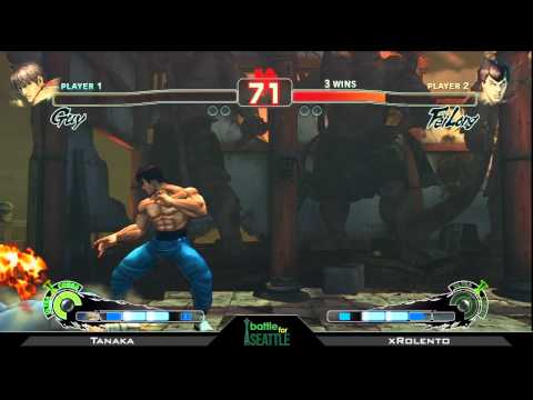 Battle For Seattle SSF4 Singles Winners Final - Tanaka vs xRolento