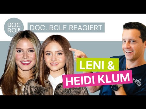 LENI KLUM und HEIDI KLUM – das verändert sich beim Älterwerden! Dr. Rolf Bartsch