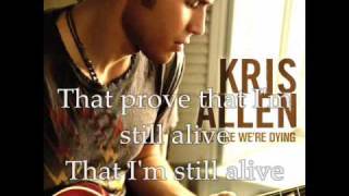 Kris Allen-Lifetime lyrics