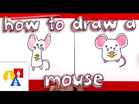 How To Draw A Cartoon Mouse