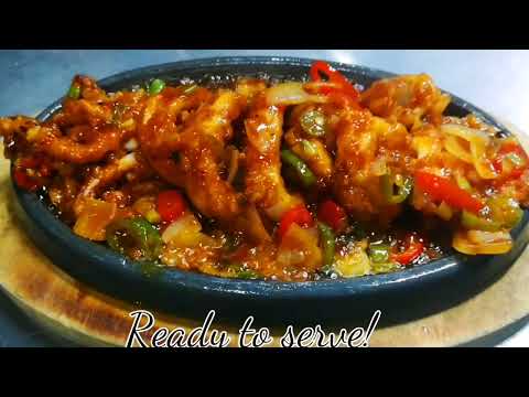 SIZZLING SQUID | The best sizzling aquid recipe #sizzling #squid #easyrecipe #calamarirecipe