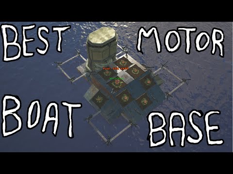 ARK SOLO PVP MOTORBOAT BASE, with INDY FORGE. Tutorial, guide: ARK Survival Evolved, Genesis