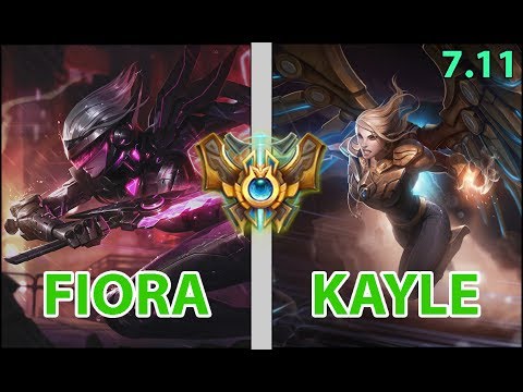 JAG SoHwan - Fiora vs Kayle Top - Korean Pro Replay