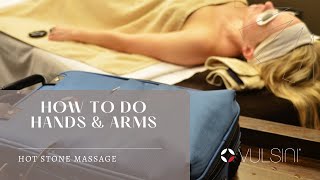 How to Do Arms & Hands - Hot & Cold Stone Training in short clips