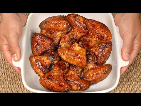 I don't fry chicken wings anymore! A grandma from Italy showed me this old trick!