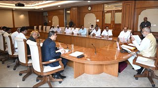 16.07.2025: Water Resources Minister Radhakrishna Vikhe – Patil along with a farmer delegation meets Governor;?>