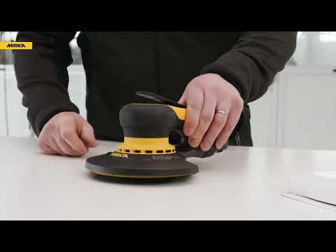 Sanding corners and edges safer with the new Edge Protecter for Mirka® DEROS