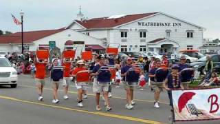 preview picture of video 'Montague MI 2009 4th of July parade Beach Chair Brigade Pt 1'
